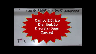 Campo Elétrico - Distribuição discreta de Cargas(2cargas) - Eletricidade e Magnetismo(Física III)