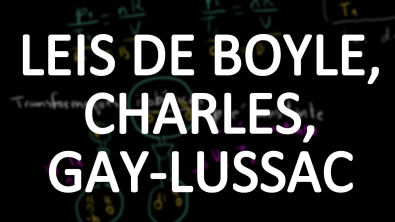 Transformações isotérmicas, isocóricas e isobáricas - As Leis de BoyLe, Charles e Gay Lussac