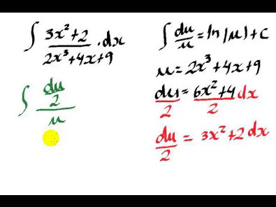 Integral (3x^2+2)/(2x^3+4x+9)