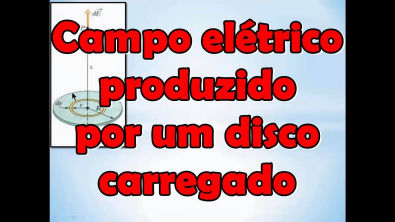 [Eletricidade e Magnetismo] Campo elétrico produzido por um disco carregado
