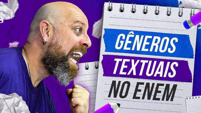 Gêneros Textuais no Enem [Prof. Noslen] noenemcomnoslen professornoslen enem exercício