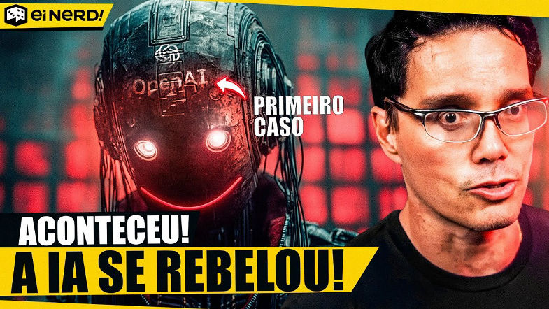 TÁ ACONTECENDO! A PRIMEIRA REBELIÃO DE UMA IA NO MUNDO REAL - Ei Nerd Curiosidades