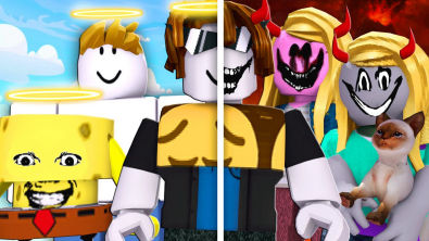 HACKERS Mais AMADOS VS Mais ODIADOS no Roblox..