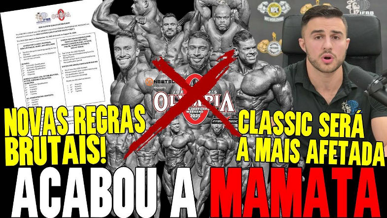 IFBB MUDA AS REGRAS E CORTA VAGAS PARA O MR OLYMPIA
