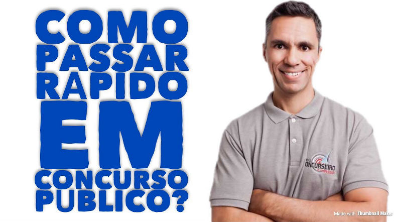 COMO PASSAR RÁPIDO EM CONCURSOS PÚBLICOS? TÉCNICA INFALÍVEL