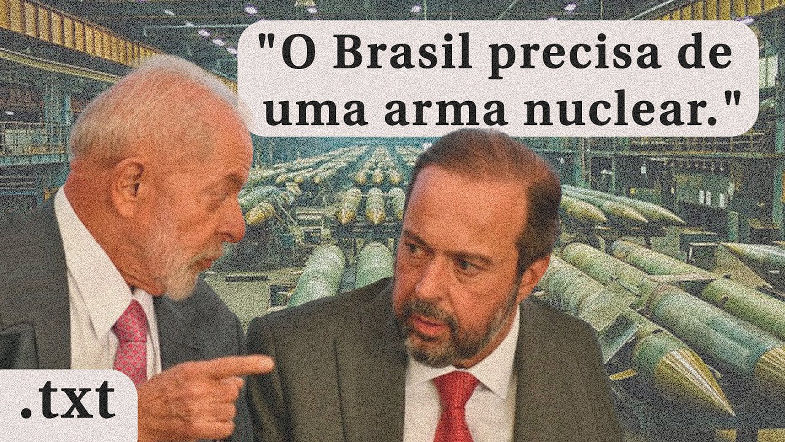 POR QUE O GOVERNO LULA QUER UMA BOMBA ATÔMICA