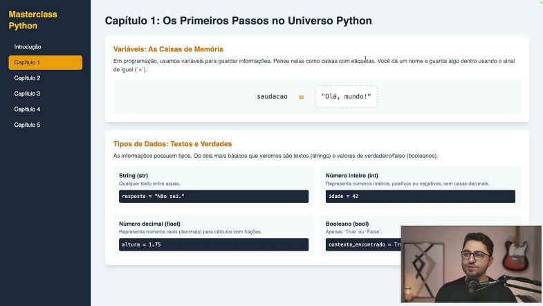 [Imersão Dev Agentes de IA] Masterclass Python com Gui Lima