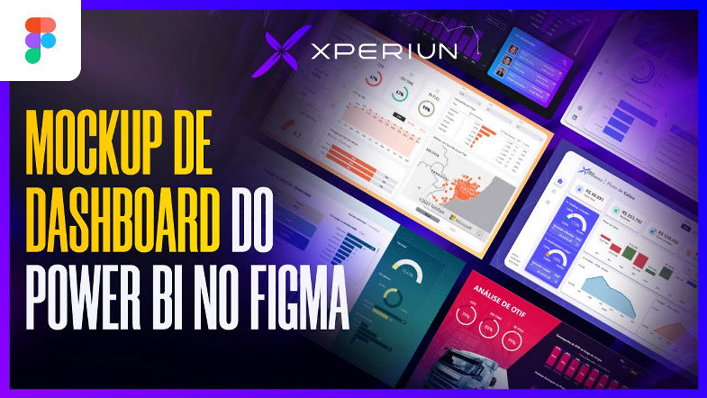 TUTORIAL DESIGN | MOCKUP DE DASHBOARD DO POWER BI COM FIGMA