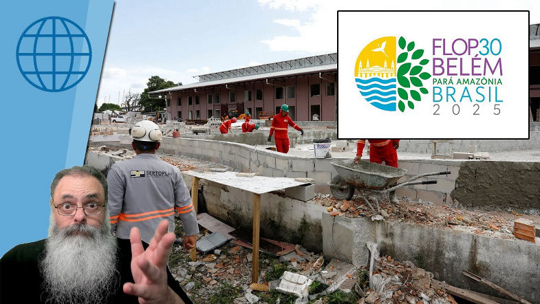 GREVE PAROU OBRAS da COP30, mas NÃO tem PROBLEMA, porque VÁRIOS PAISES não VEM de QUALQUER FORMA