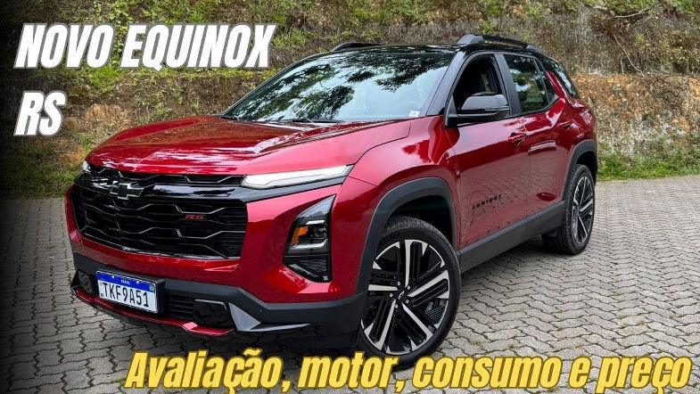 CHEVROLET EQUINOX RS é lindo e completo veja consumo e preço