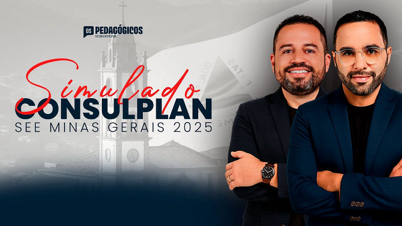 Simulado Consulplan SEE MG 2025 | Prof. Carlinhos e Prof. William