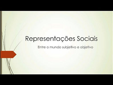 Representações Sociais - Moscovici, Moñivas Lazaro e Abric - Aula 1