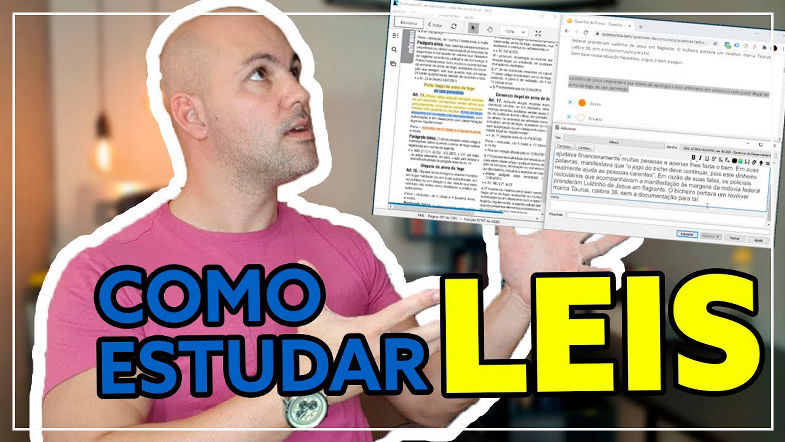 Como estudar LEIS e acertar mais de 80