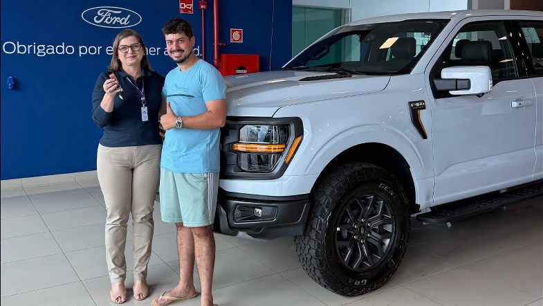 COMPREI UMA FORD F150 TREMOR 0KM
