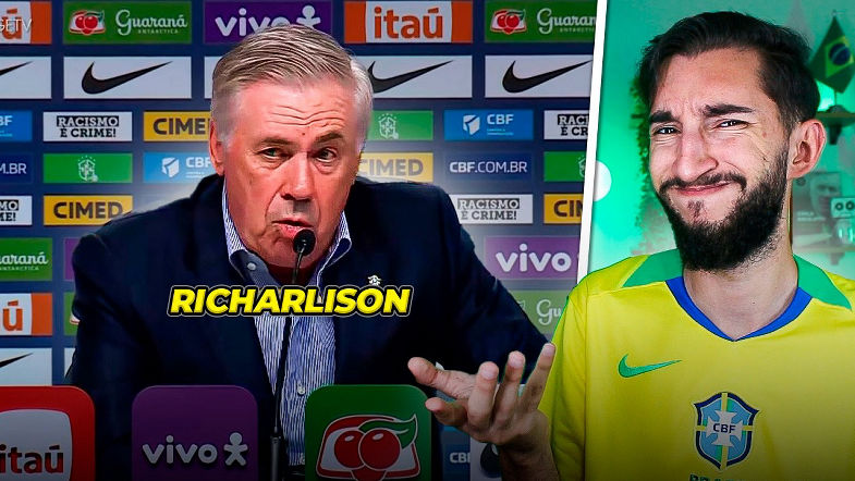 CONVOCAÇÃO RUIM? - Ancelotti convoca RICHARLISON numa lista bem questionável!