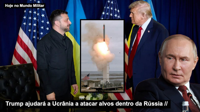 Trump ajudará a Ucrânia a atacar alvos dentro da Rússia