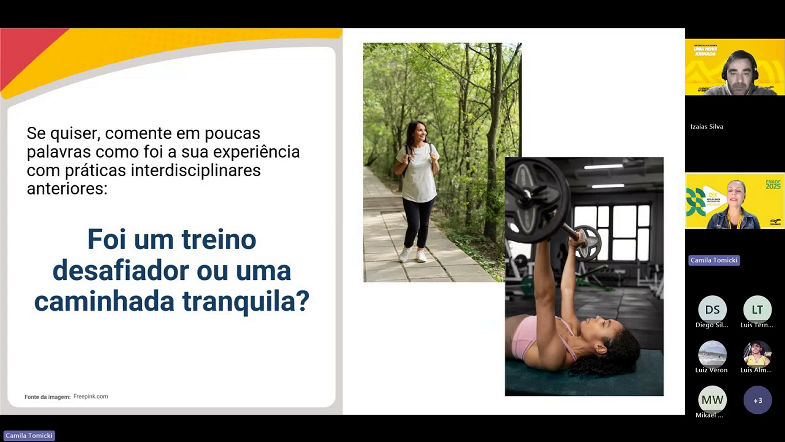 Aula com o Professor - Prática Interdisciplinar A Preparação Física - FLD6666008SAU