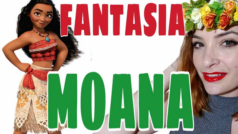 DIY - Como fazer FANTASIA da MOANA