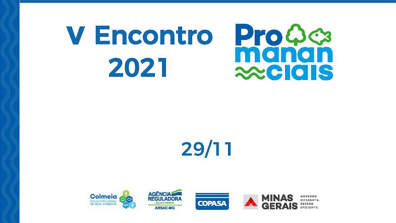 V Encontro dos Pró-Mananciais 2021