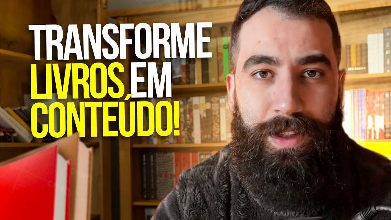 GUIA COMPLETO Como transformar livros em conteudo | o jeito que eu faço