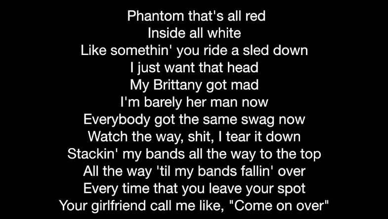 Lil Uzi Vert - XO TOUR Llif3 Lyrics