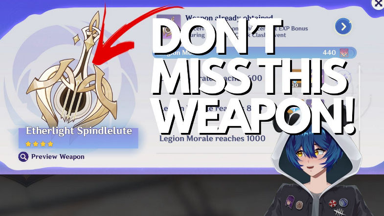 DON'T MISS OUT ON THIS WEAPON! Etherlight Spindlelute Guide | Genshin Impact