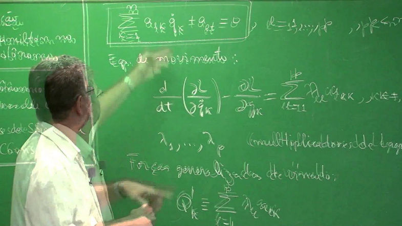 Multiplicadores de Lagrange e Vínculos Holônomos - Aula 1