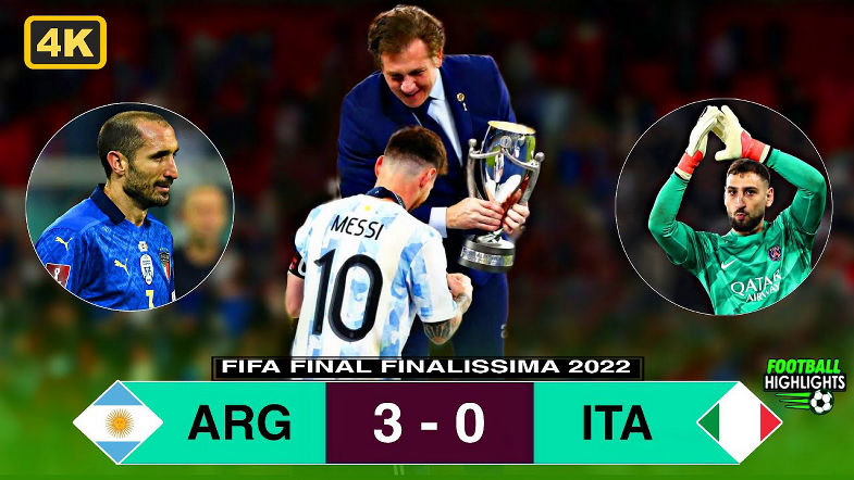 MESSI LEVOU A ARGENTINA À GLÓRIA NA FINALÍSIMA COM UMA MASTERCLASS QUE IMPRESSIONOU O MUNDO