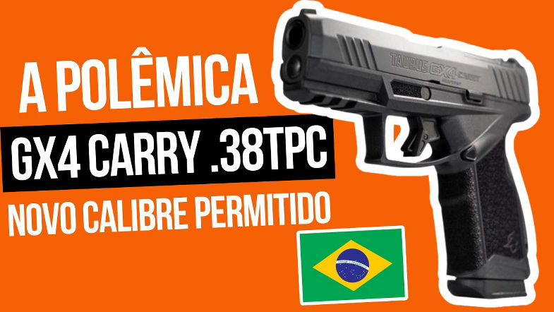 GX4 Carry .38 TPC Tudo que você precisa saber antes de comprar