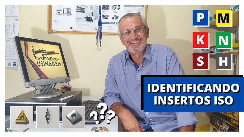 COMO IDENTIFICAR INSERTOS ISO - USINAGEM