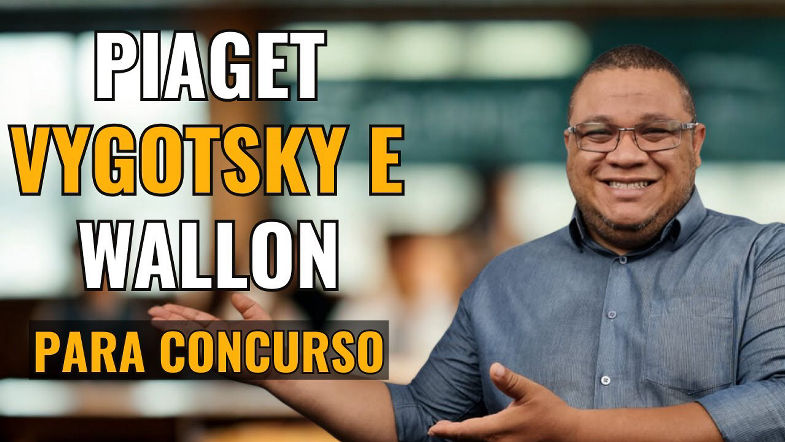 Piaget, Vygotsky e Wallon para Concurso