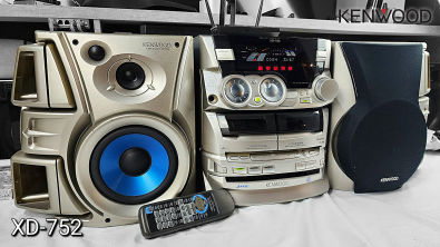 Restauração do Mini System Kenwood XD-752