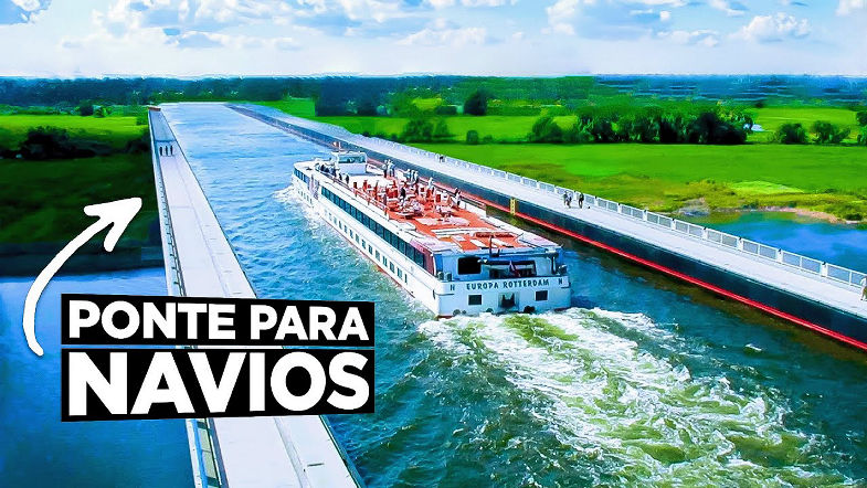 Alemanha Constrói a Ponte Aquífera mais Longa e cara do Mundo