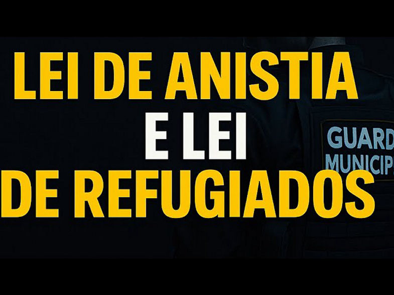 Lei de Anistia e Lei de Refugiados 20 questões Guardas Municipais