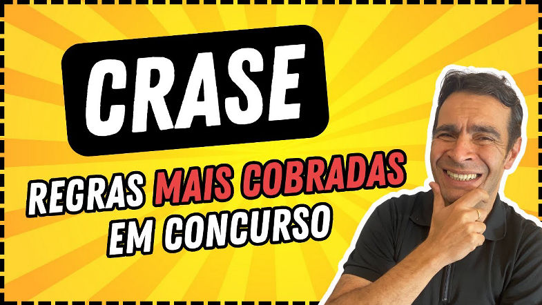 CRASE - As 6 regras mais cobradas em CONCURSO (Teoria Questões)
