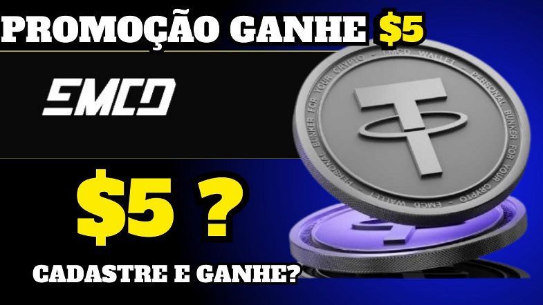 URGENTE PROMOÇÃO DE 5 NA EMCD WALLET CADASTROU, GANHOU?? SERÁ QUE PAGA MESMO?