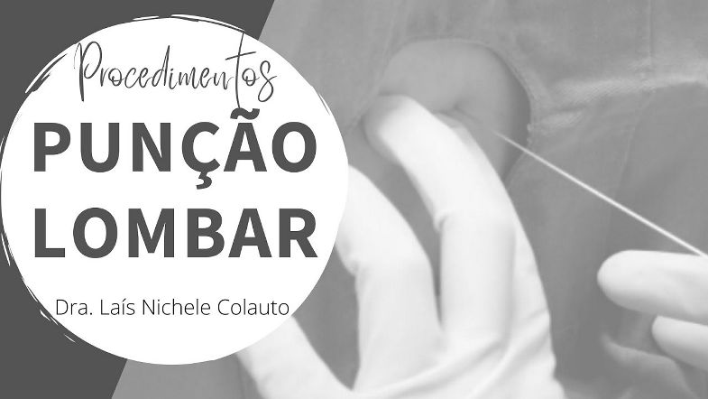 CHECKLIST PROCEDIMENTO - Punção lombar diagnóstica (Revalida INEP)
