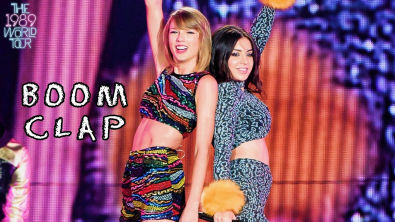 Taylor Swift Charli XCX - Boom Clap (Live on The 1989 World Tour)