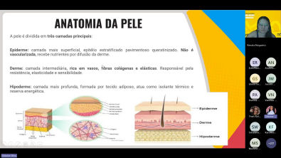 Aula com o Professor - Anatomorfofisiologia do Sistema Tegumentar, Locomotor, Nervoso e Cardiorrespi
