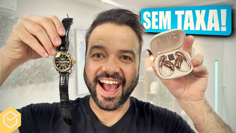 08 PRODUTOS TECH BARATOS que IMPORTEI do ALIEXPRESS até R280 em OUTUBRO! (sem taxa!)
