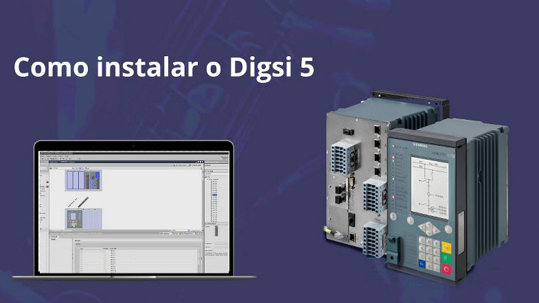 Como instalar o Digsi 5 - Siprotec 5