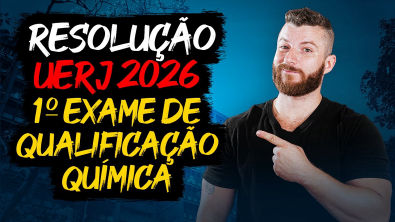 Resolução das questões de química - UERJ 1 EQ 2026