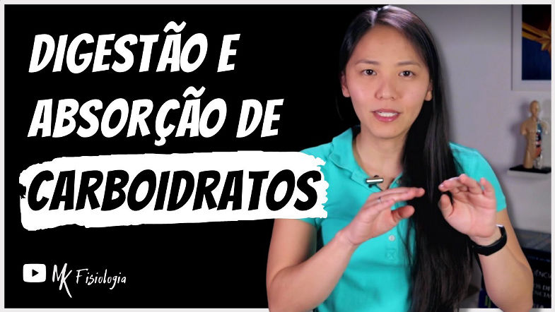 Digestão e absorção de carboidratos | MK Fisiologia