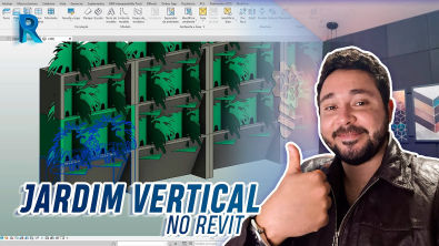 JARDIM VERTICAL no Revit