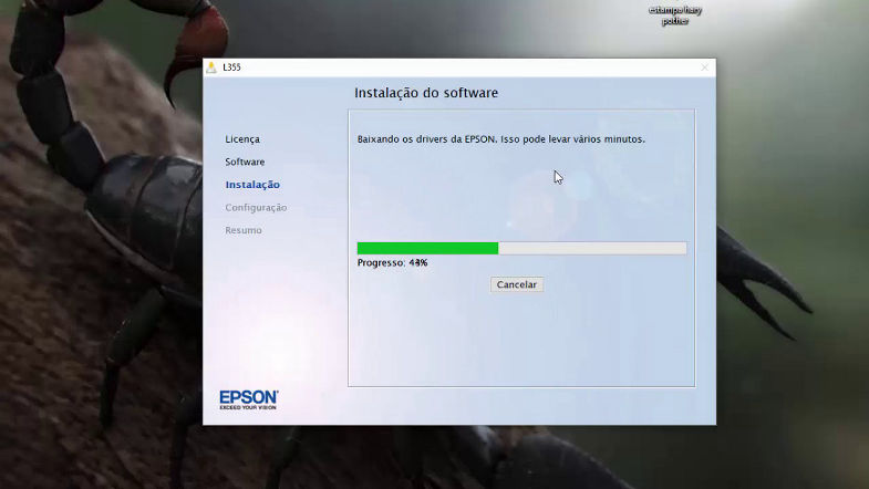 SCANNER DA EPSON PAROU DE FUNCIONAR RESOLVIDO