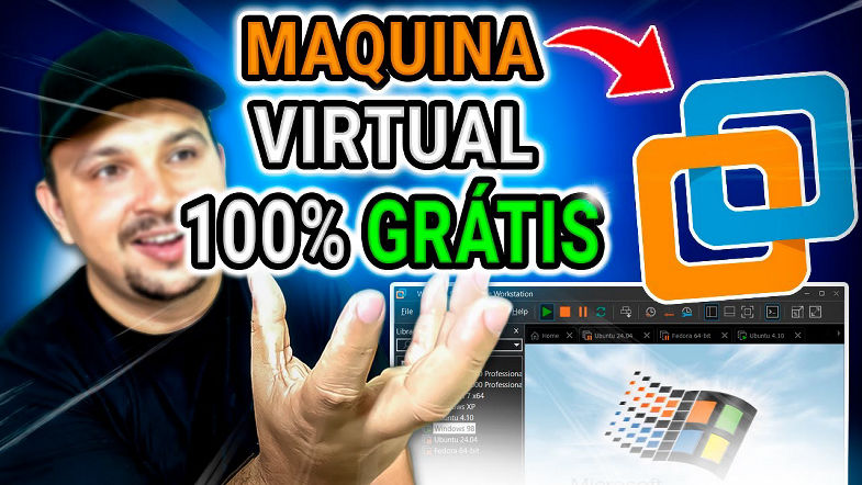 Como e POR QUÊ você PRECISA criar uma MAQUINA VIRTUAL ainda HOJE VMware PRO 100 GRATUITO!
