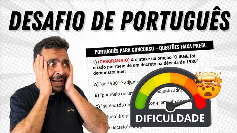Se acertar, passa em qualquer concurso!