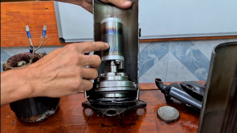 Você nunca deve ter visto um compressor de ar-condicionado desta forma