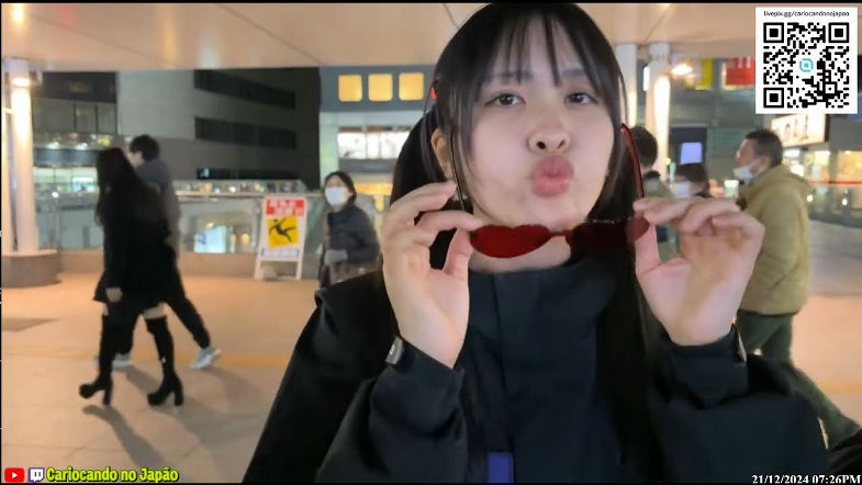 JAPONESA DEU EM CIMA DO CARIOCA