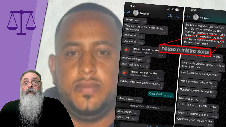 BANDIDOS do CV falam que "NOSSO MINISTRO SOLTA" em CONVERSA ANTES da OPERAÇÃO QUEM será o MINISTRO?